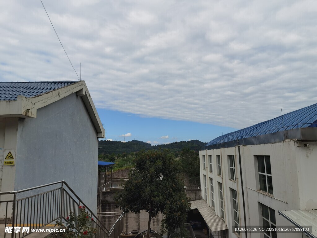 乡村民居景色