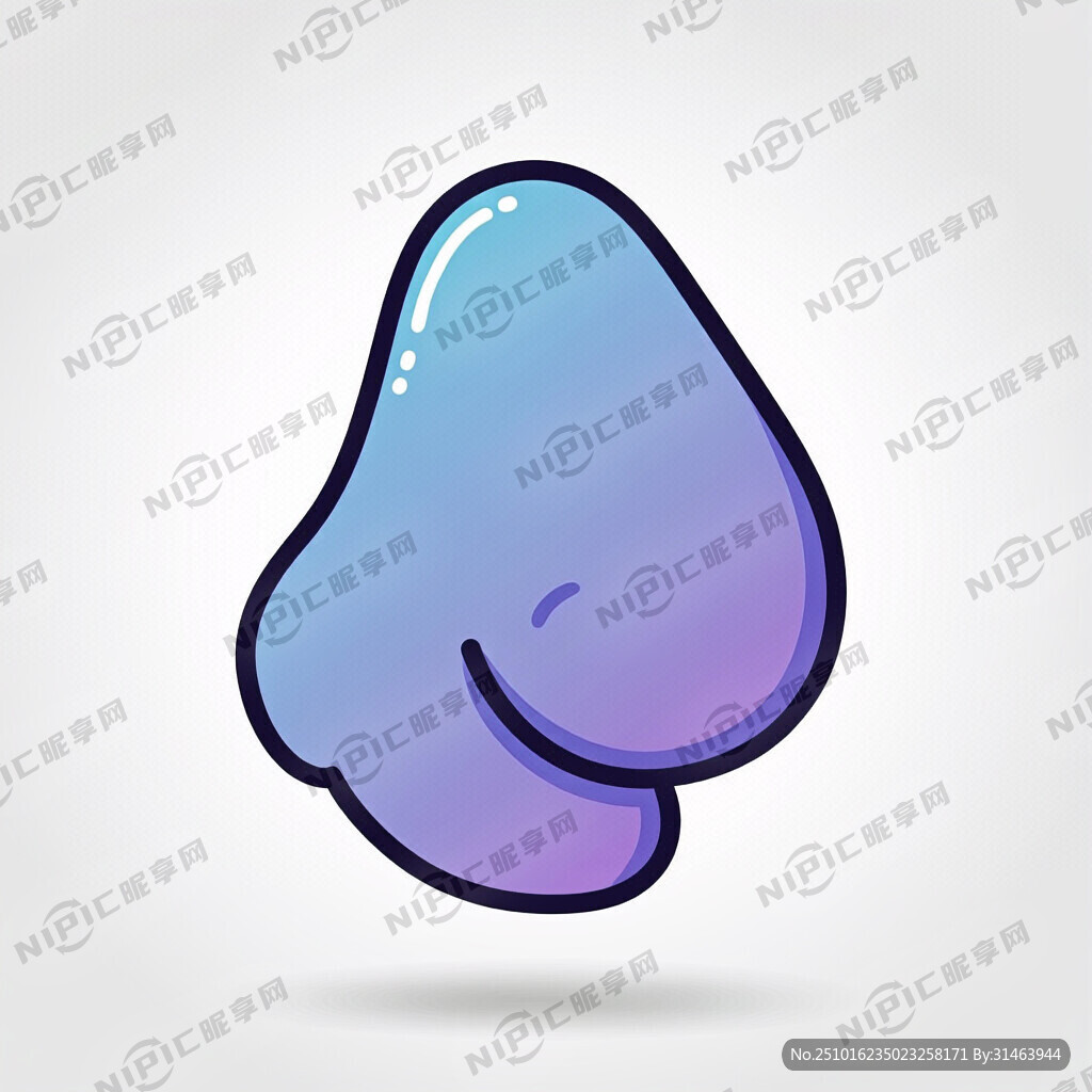 鼻子卡通插画