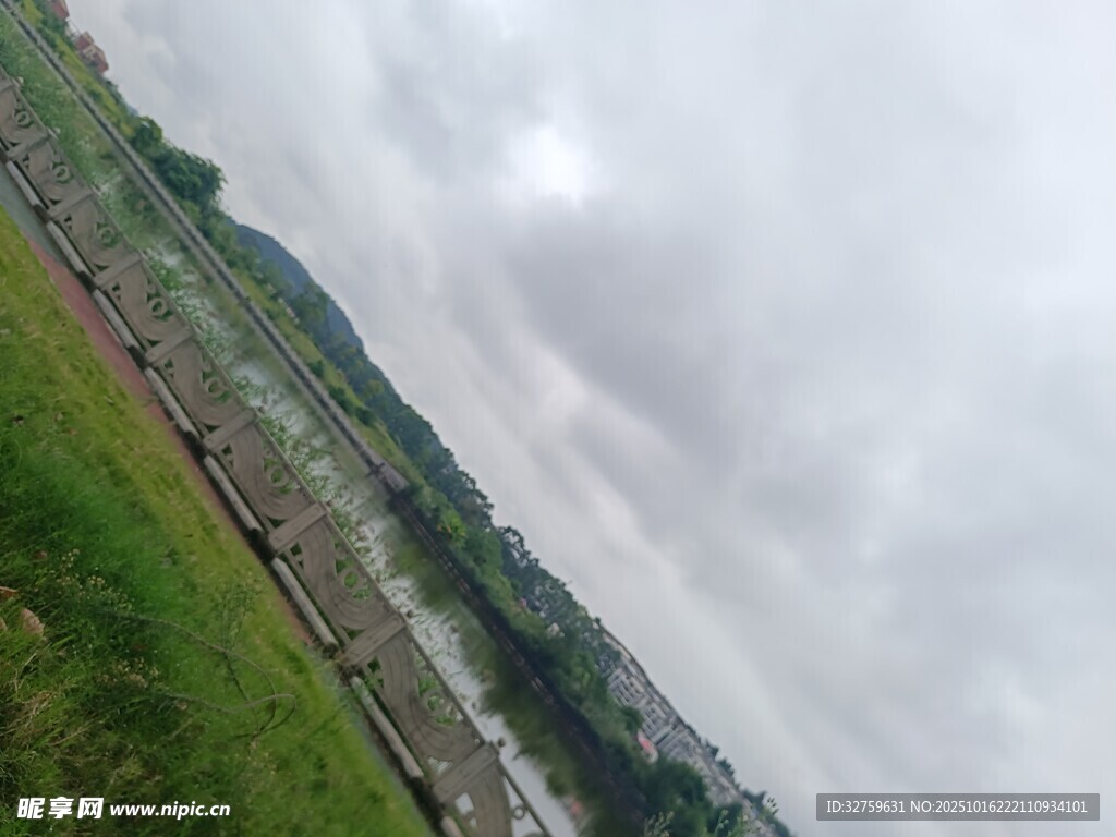 乡村田野风景图