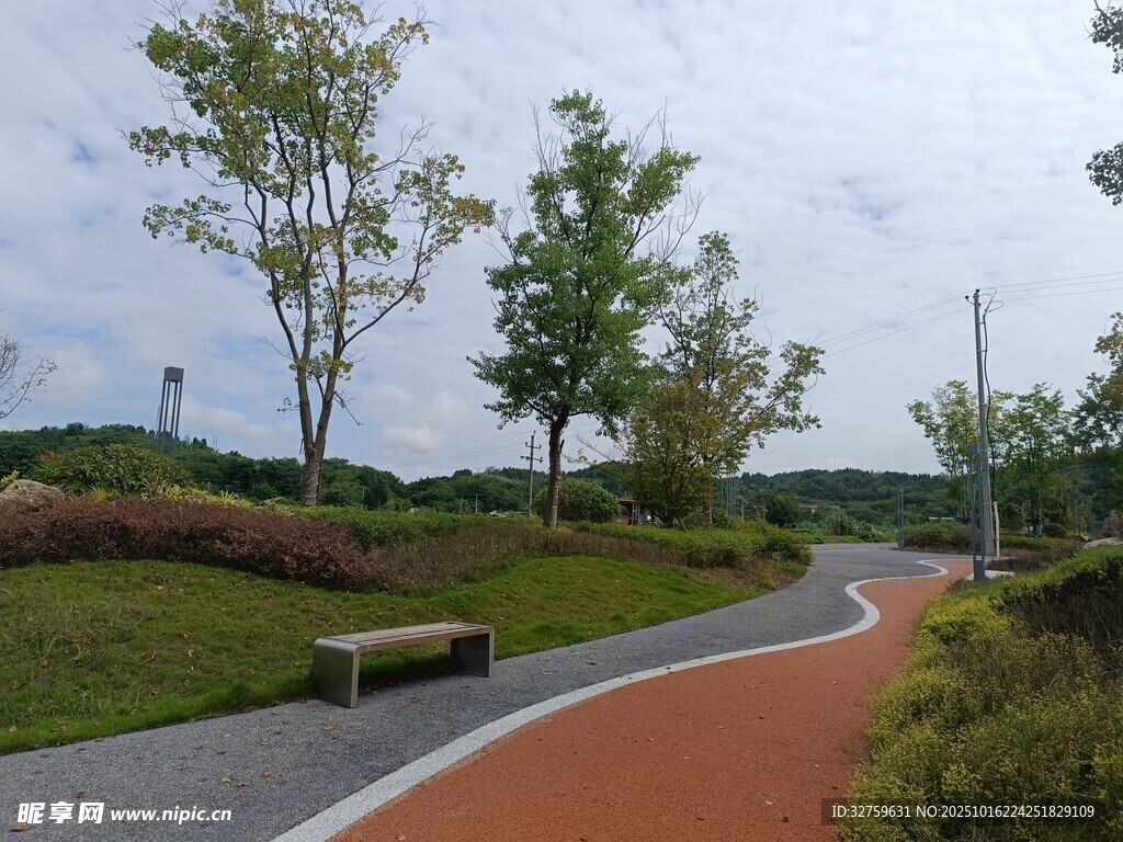 城市休闲步道景观