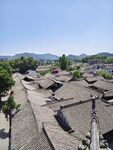 阆中古城古村落屋顶景观俯瞰