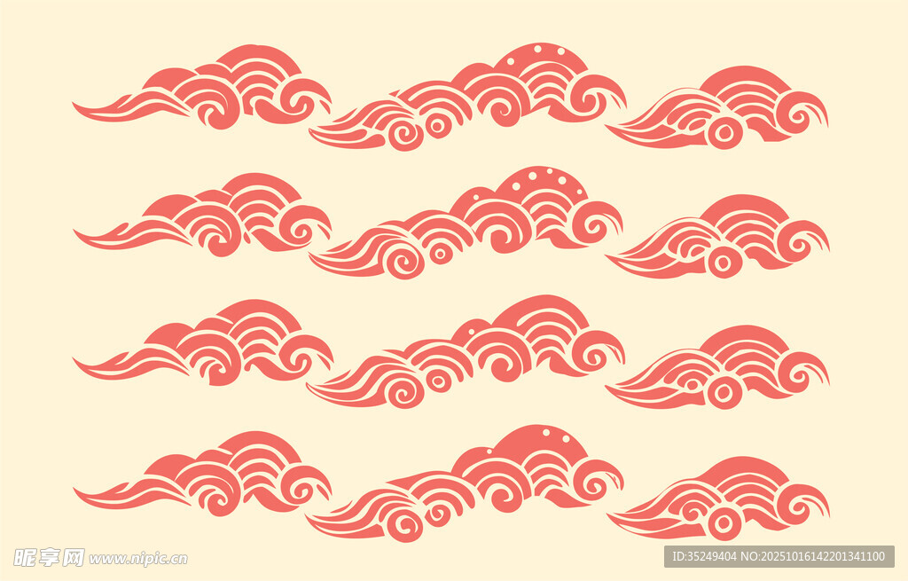 古典云纹