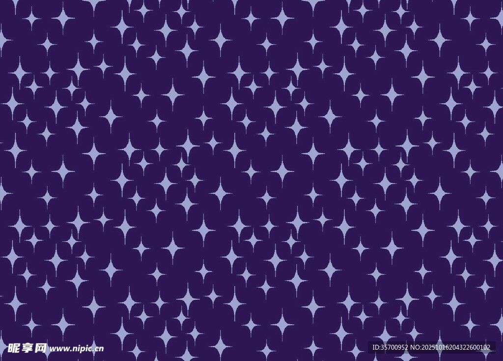 简约几何抽象四芒星