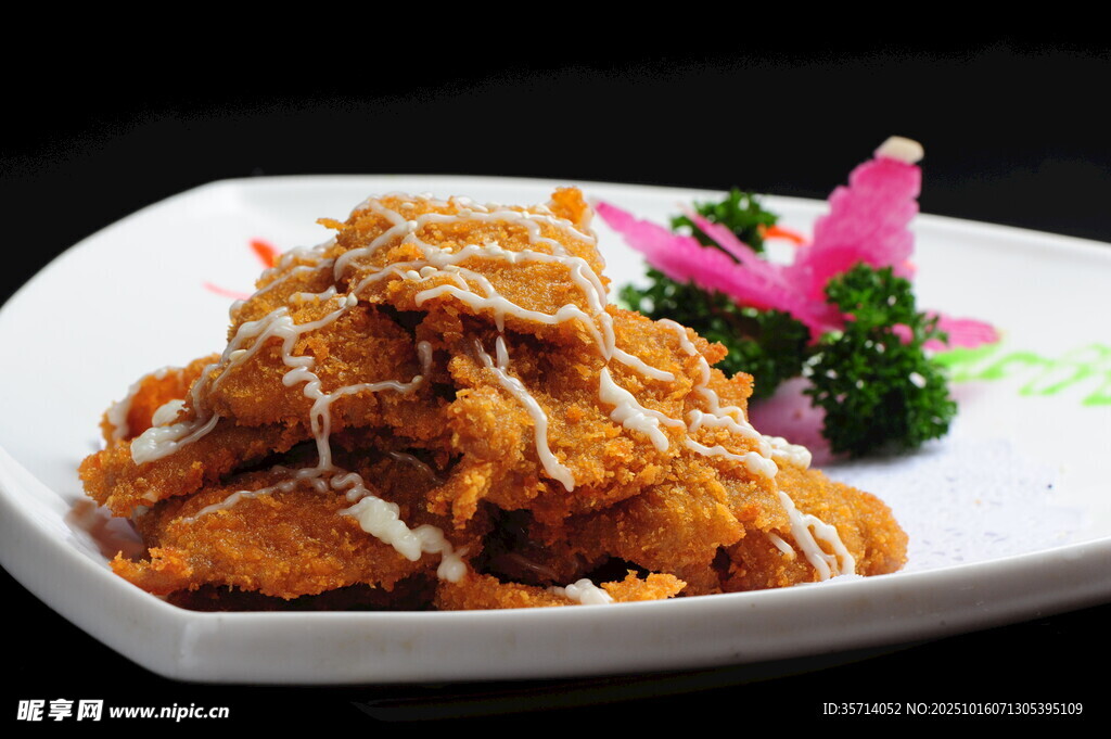 香酥撒丝炸鸡块