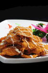 香酥撒酱炸鸡块