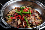 美味香辣干锅食材丰富