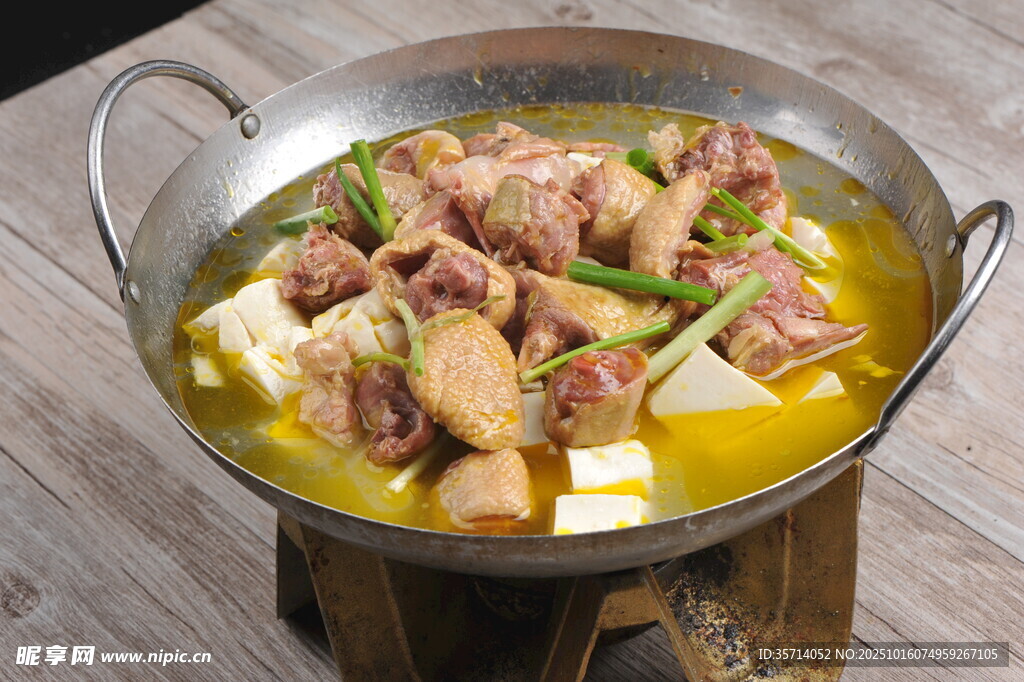 鸡肉豆腐火锅