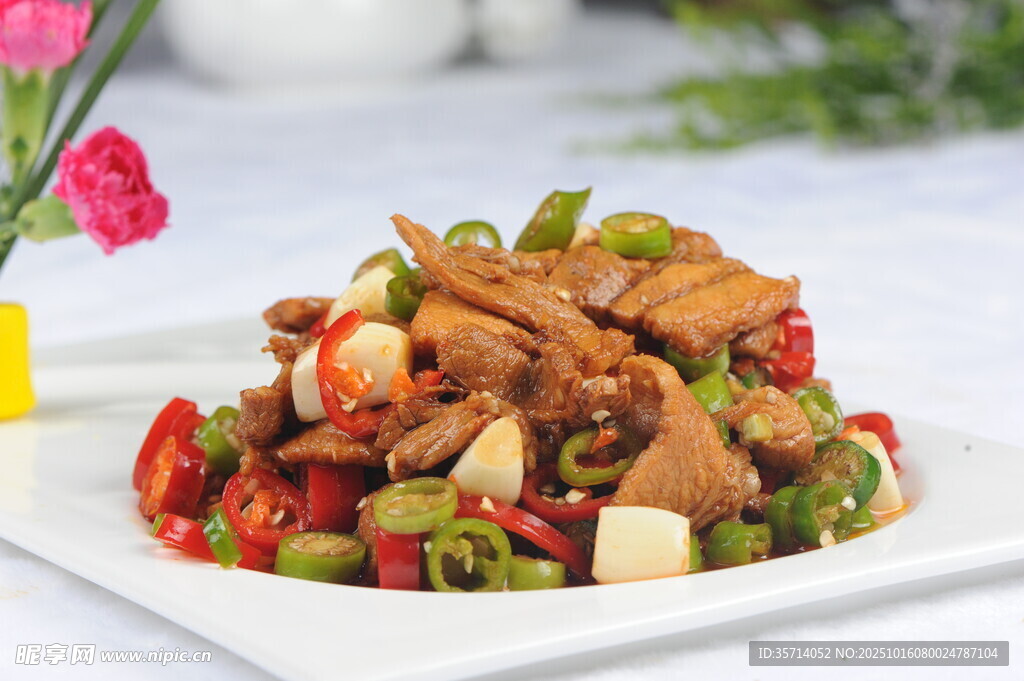 美味彩椒炒肉片