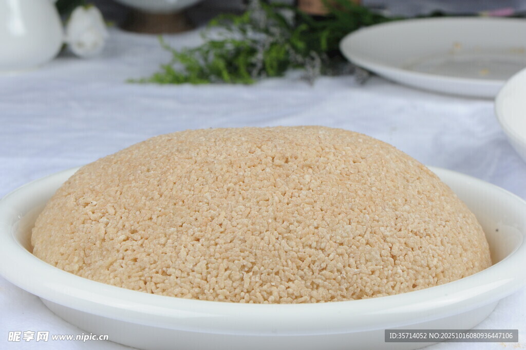 碗中米色粉末