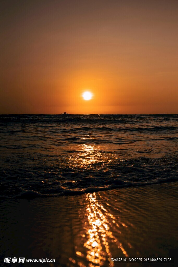 海边日落美景