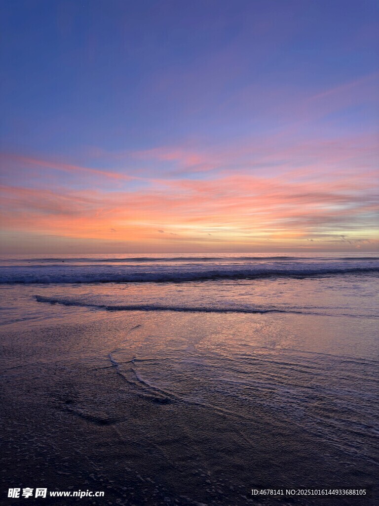 海边绚丽日落美景