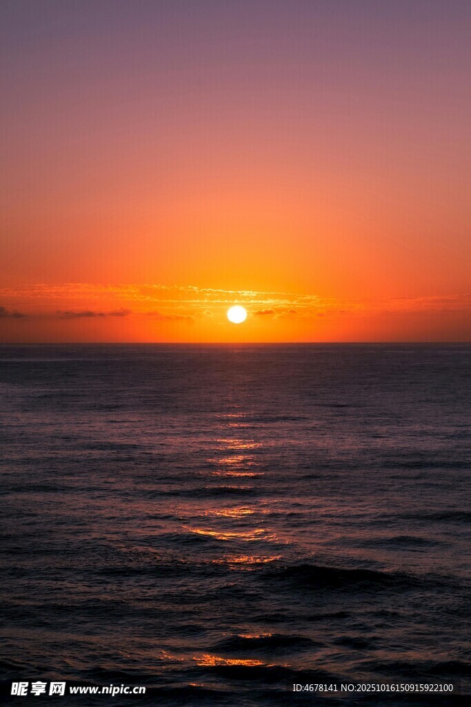 海上日落美景