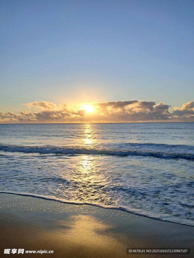 海边日出美景