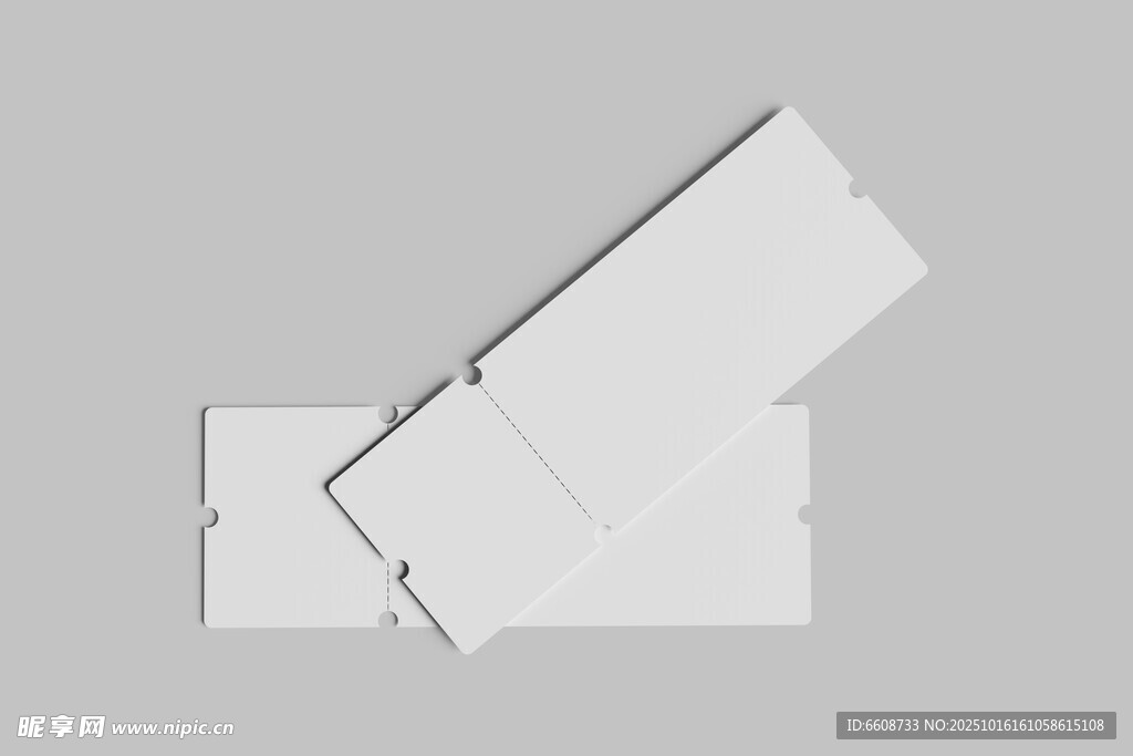 空白名片展示