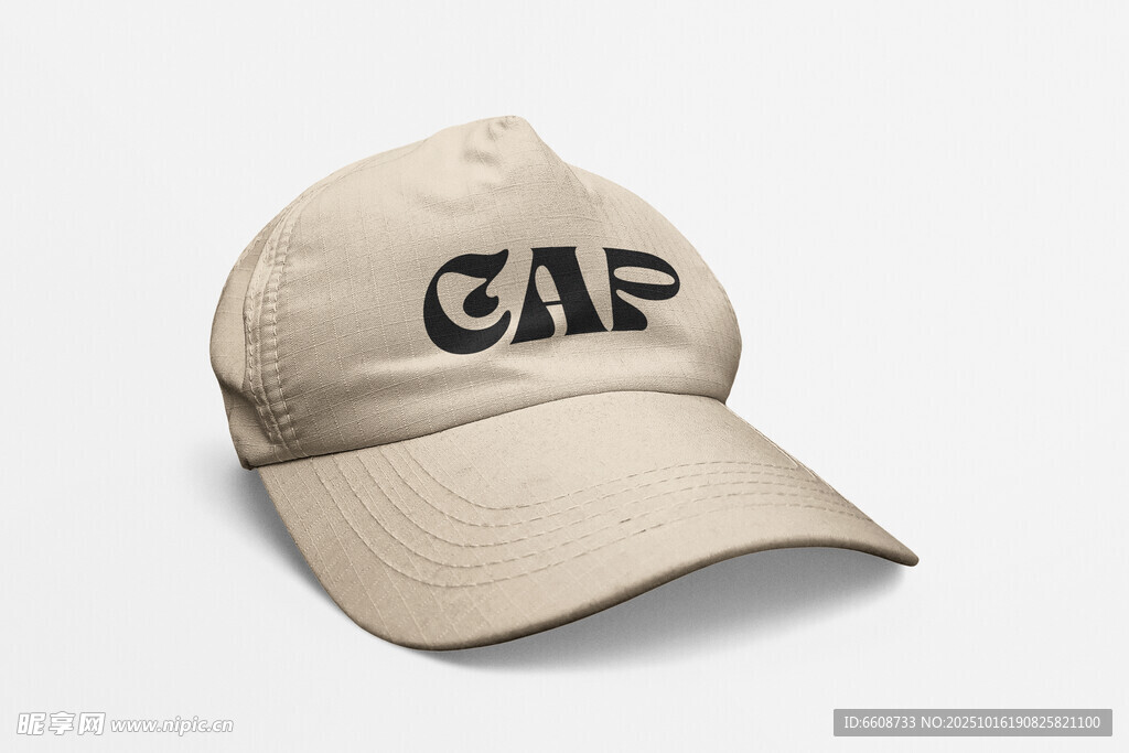 米色GAP标志棒球帽