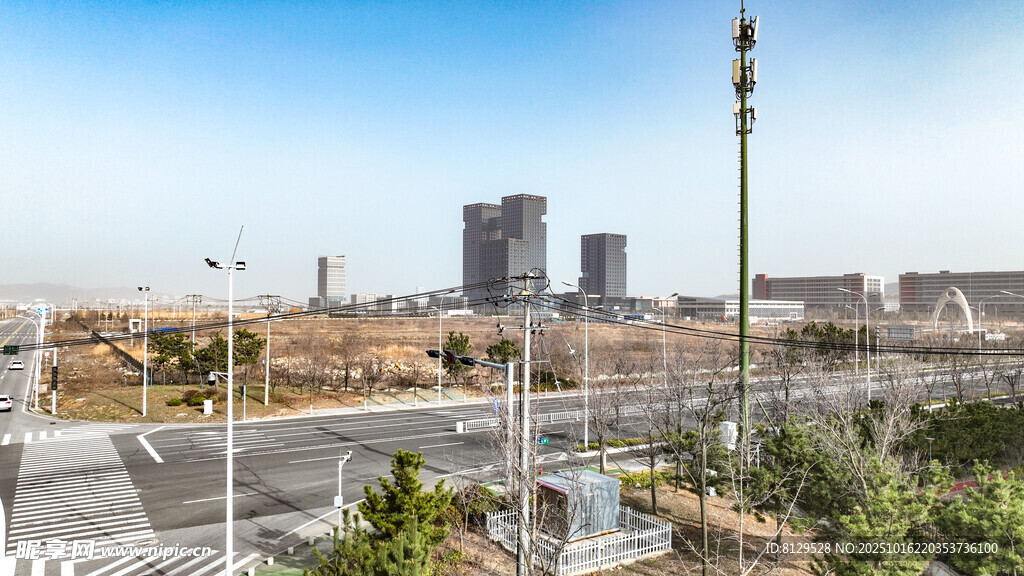 城市远景景观