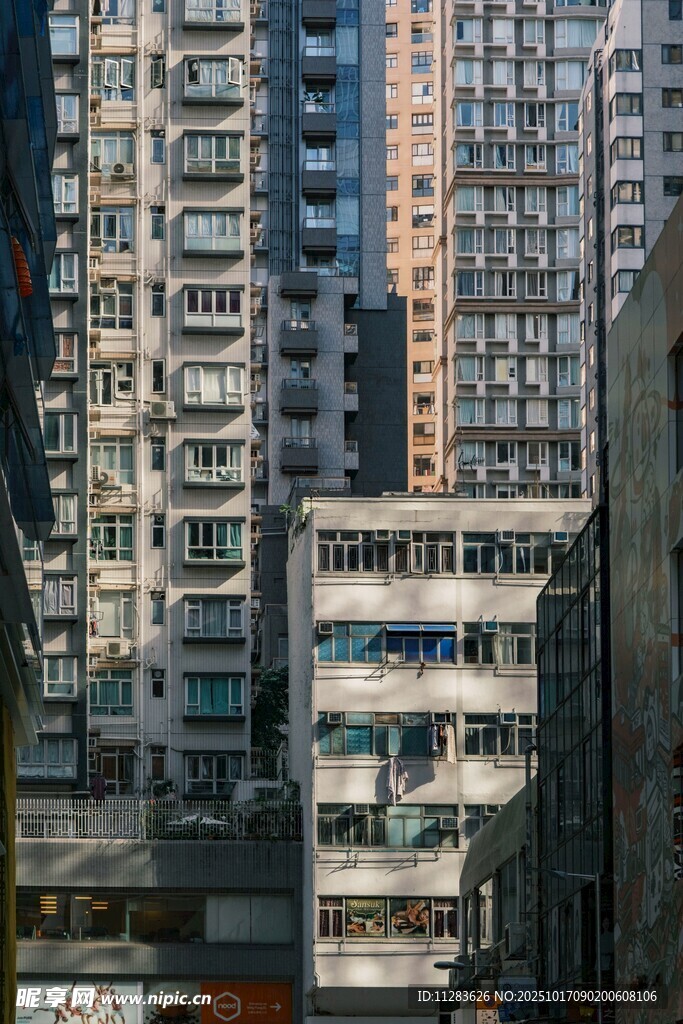 密集高楼景观