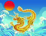 祥龙出海