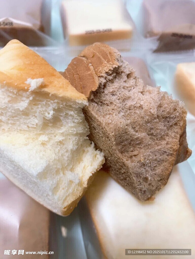 多样美味糕点展示