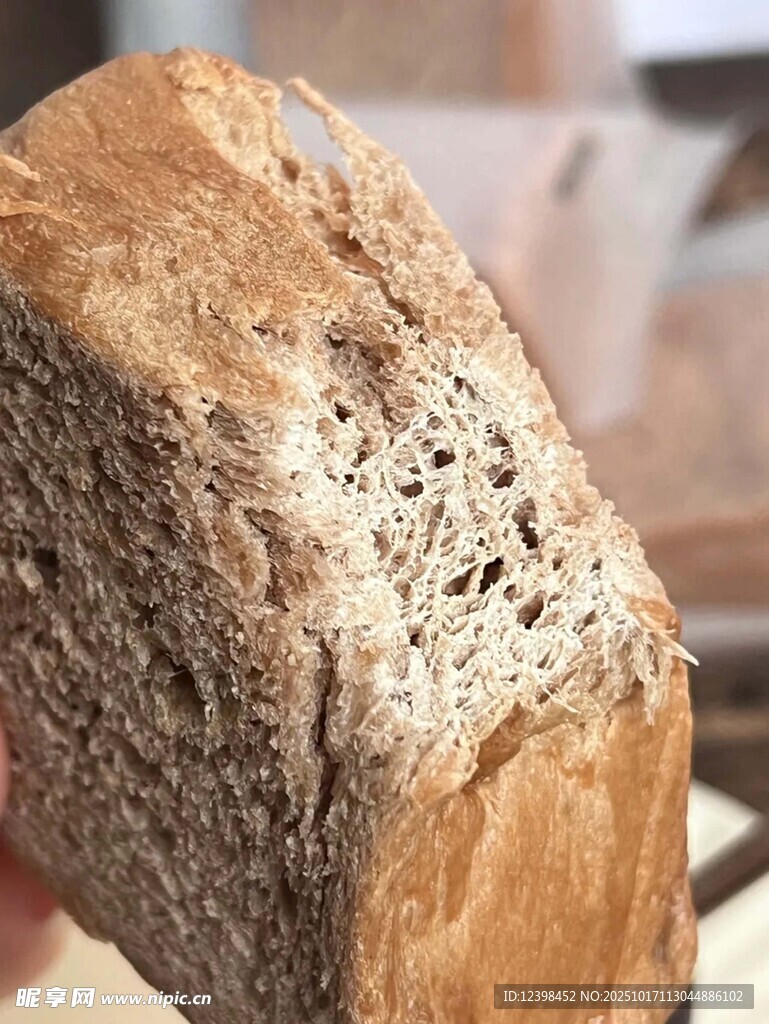 天然纹理的木块特写