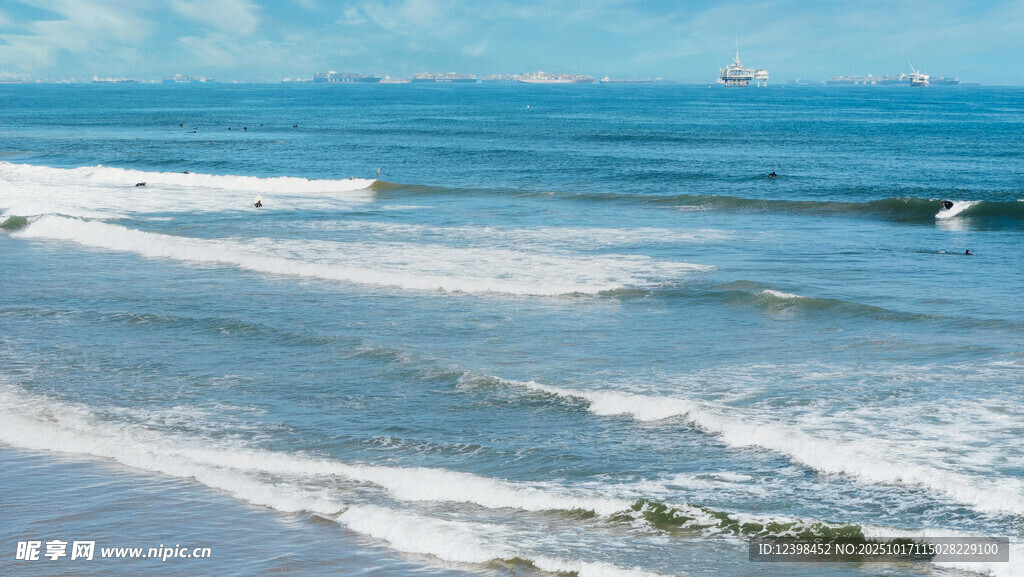 海边海浪美景