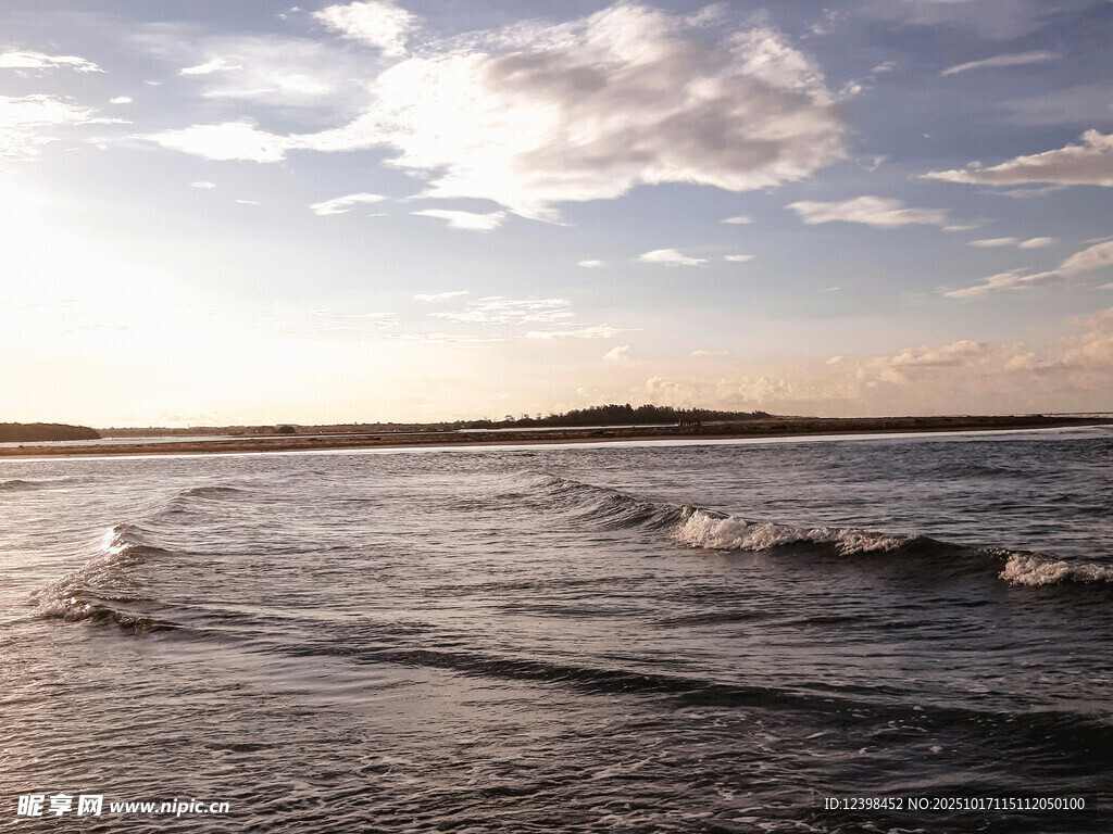 海边日落