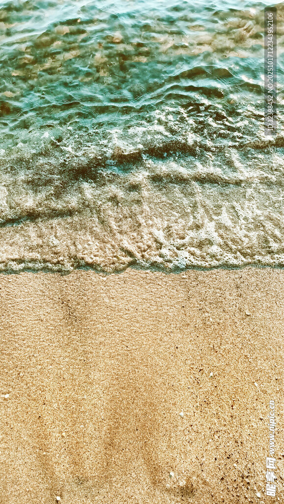 沙滩海浪