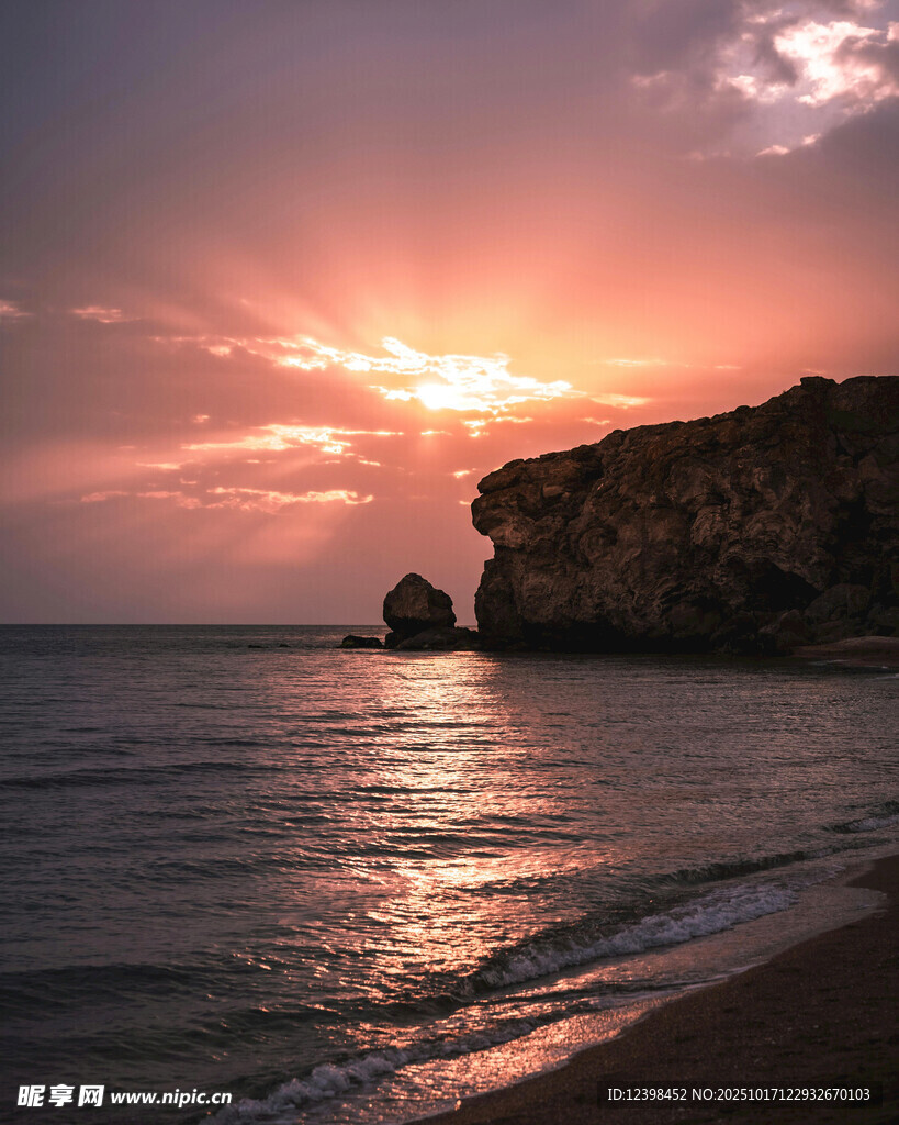 海边日落美景