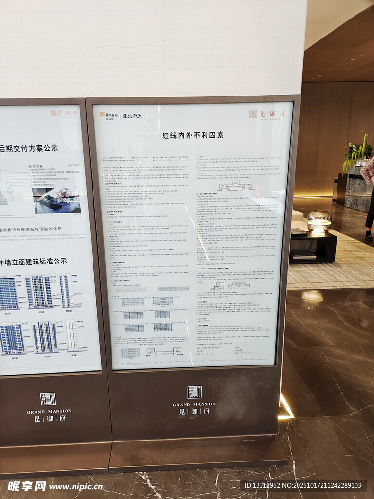 室内展示牌