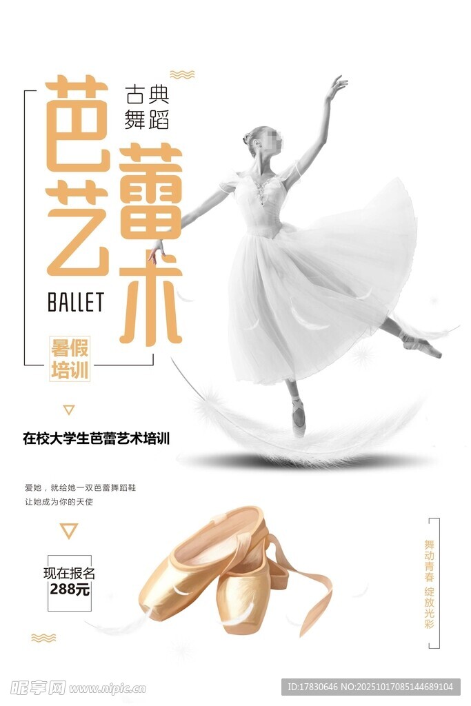 芭蕾舞海报