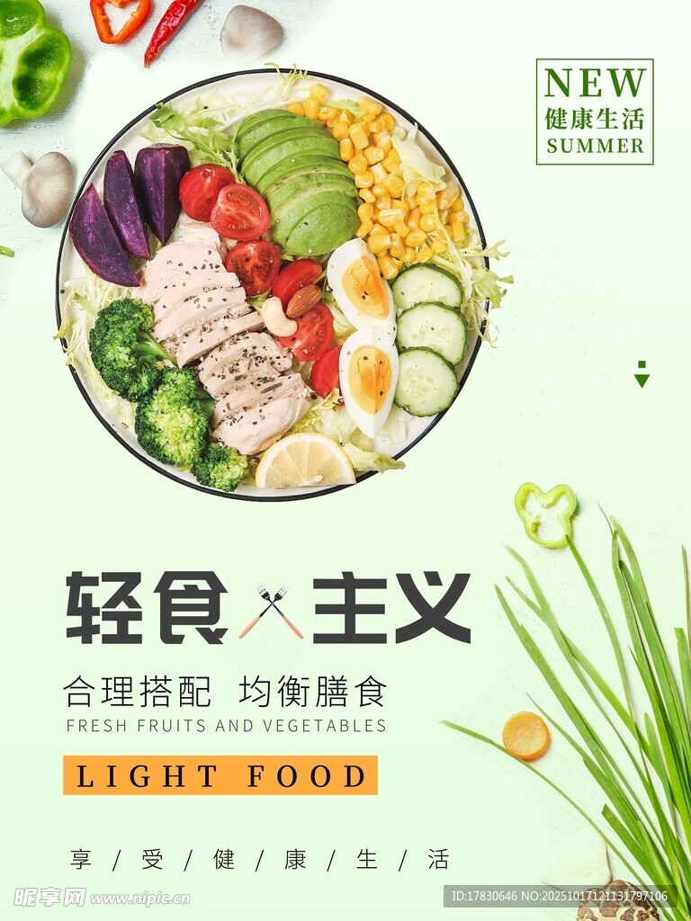 减脂海报