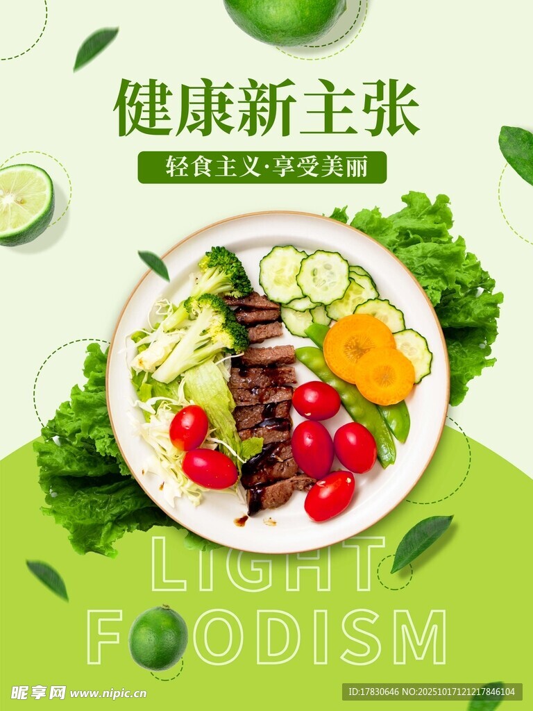 减脂海报