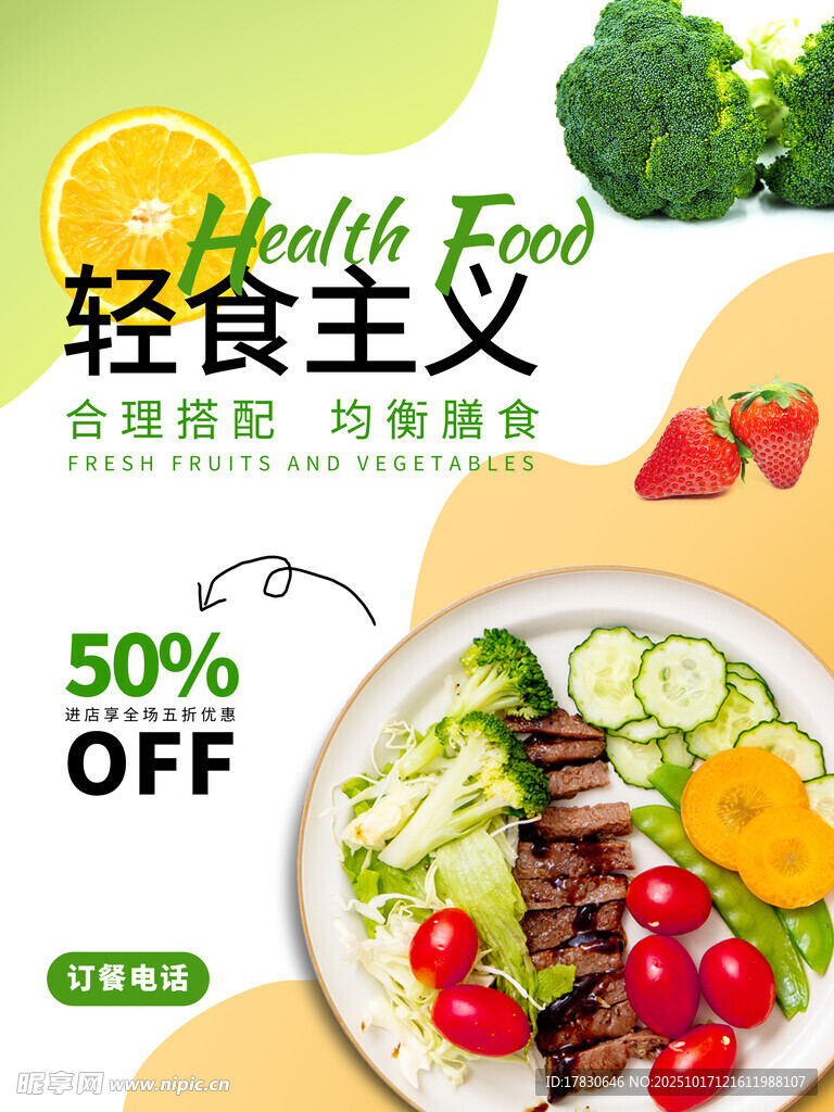减脂海报