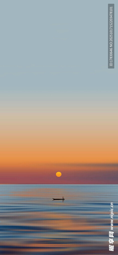 海上日落美景