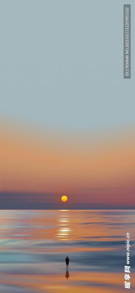 海边日落美景