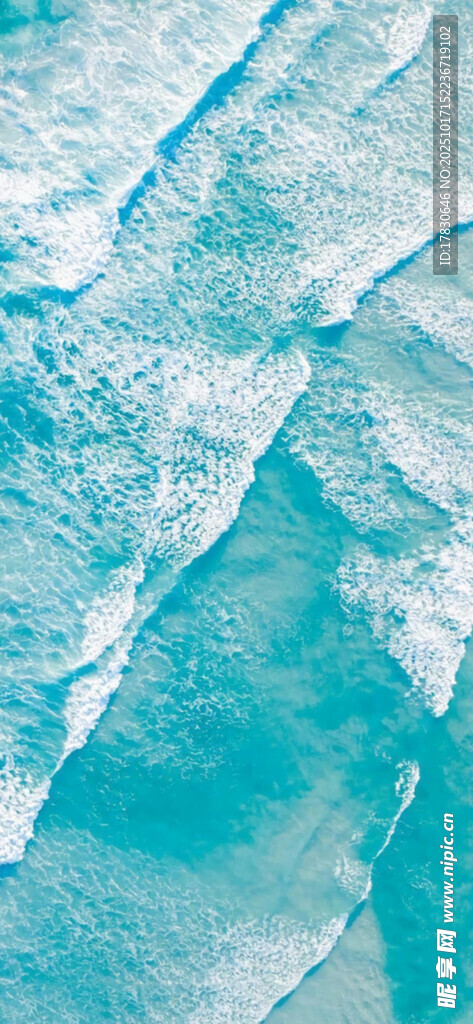 蓝绿色渐变纹理背景图