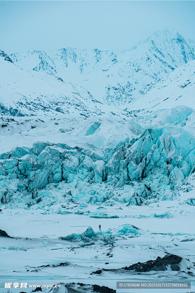 冰川雪景