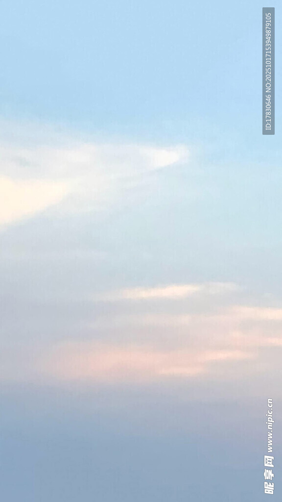 天空中的绚丽云彩
