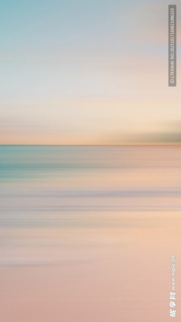 梦幻渐变海景背景图