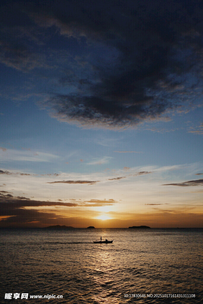海上日落美景