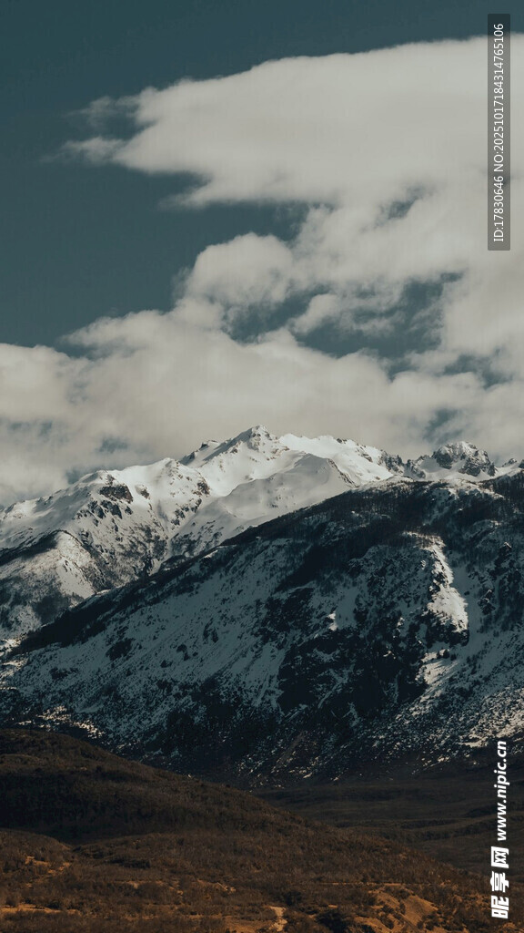 壮丽雪山美景