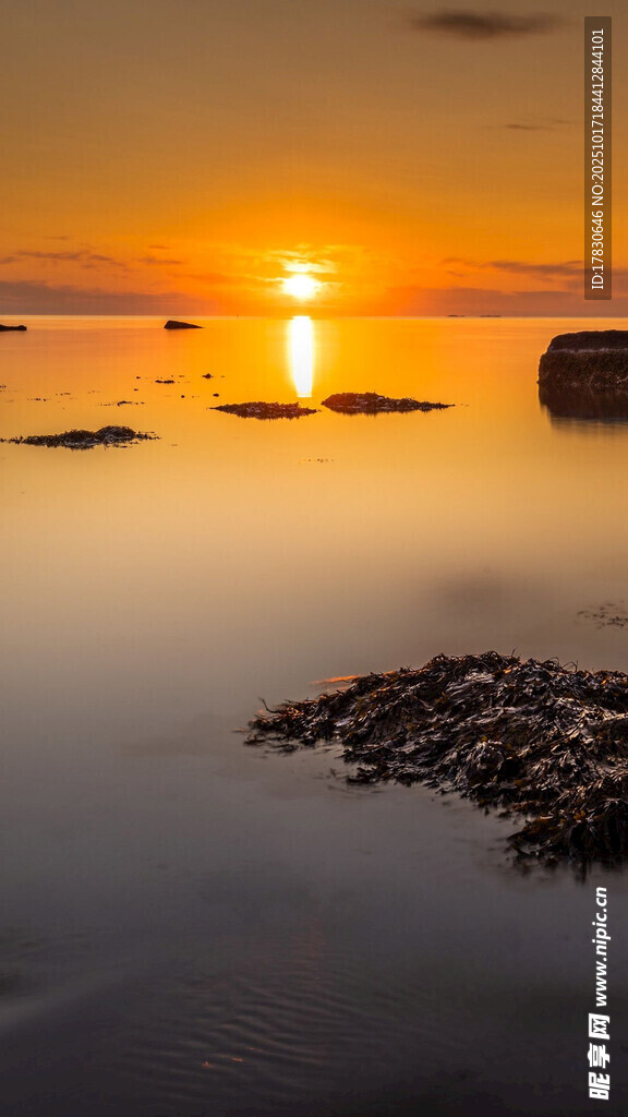 海边日落美景