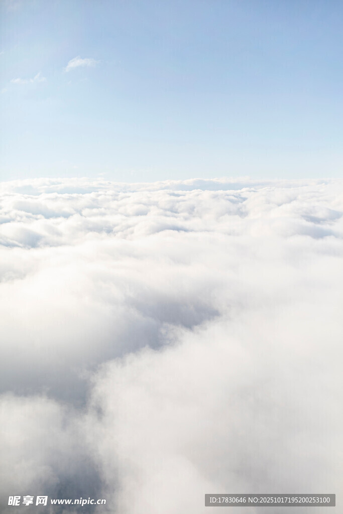 高空云海美景