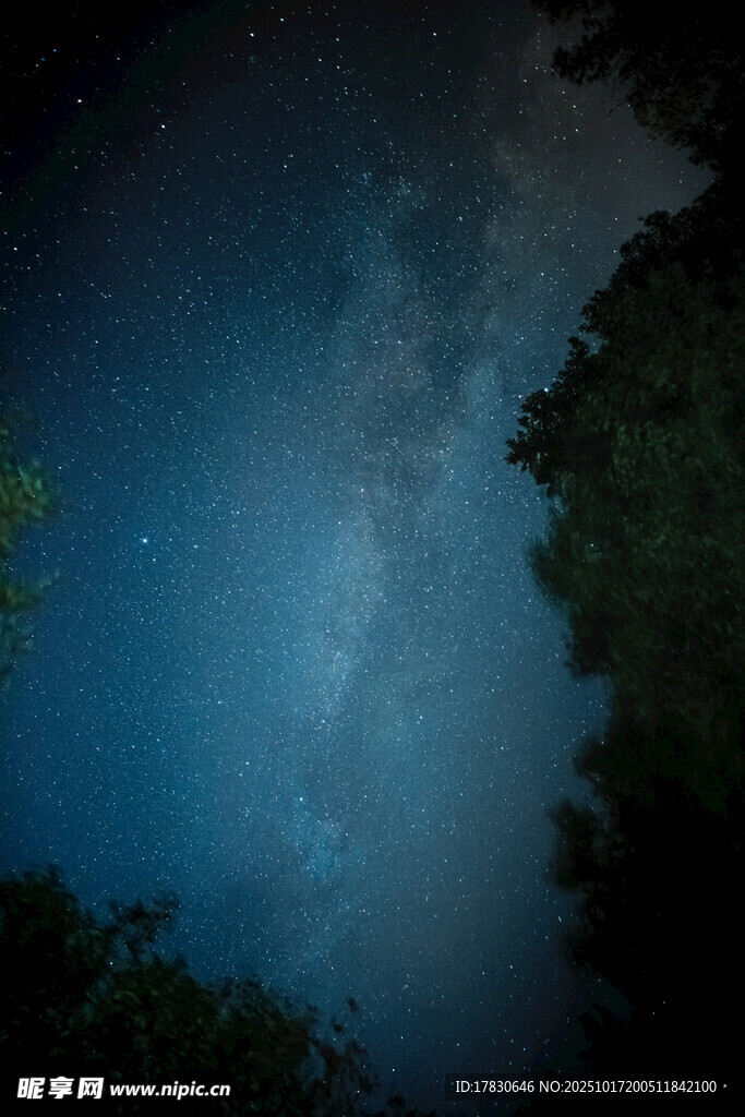 夜空下的璀璨星河