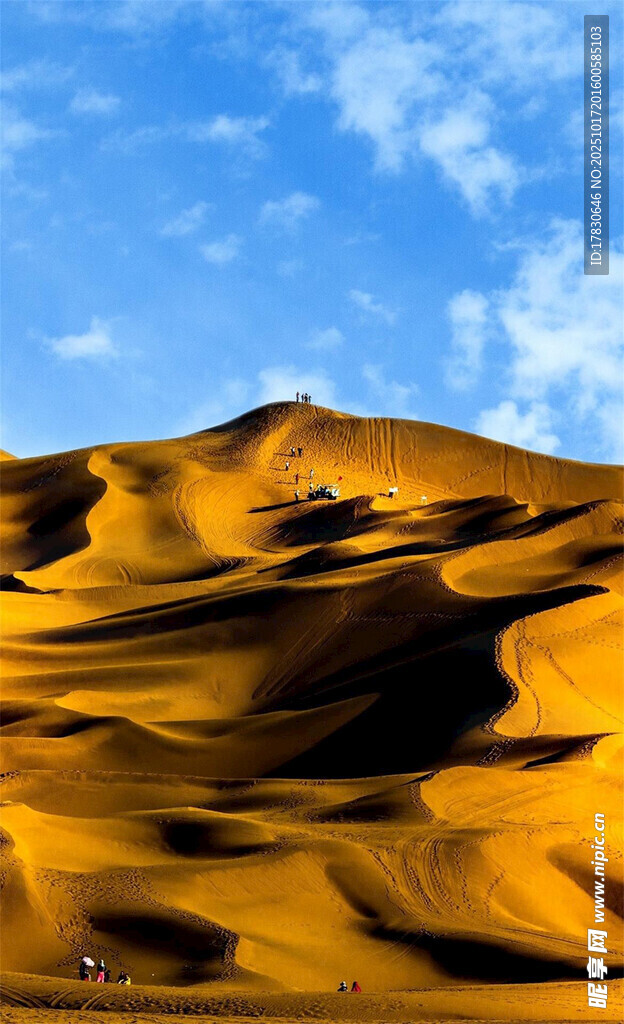 壮丽沙漠风光
