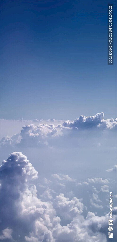 高空云海壮丽景象