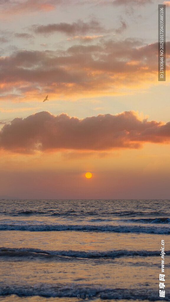 海上日出美景