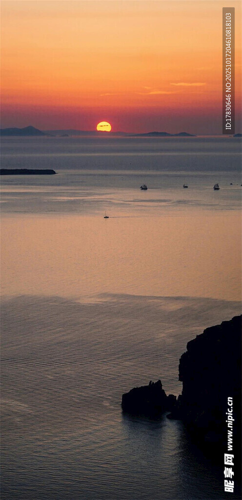海边日落美景