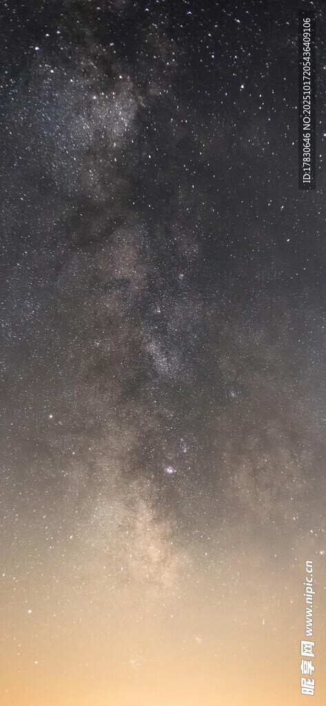 夜空璀璨星河