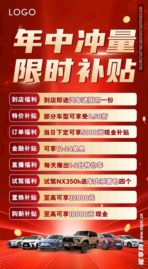 年中冲量限时补贴